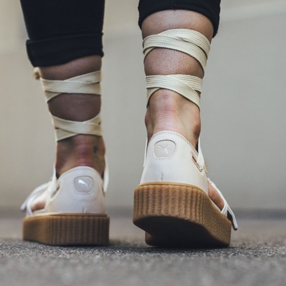 PUMA Rihanna FENTY Creeper Platform Sandals - Picture 8 of 13